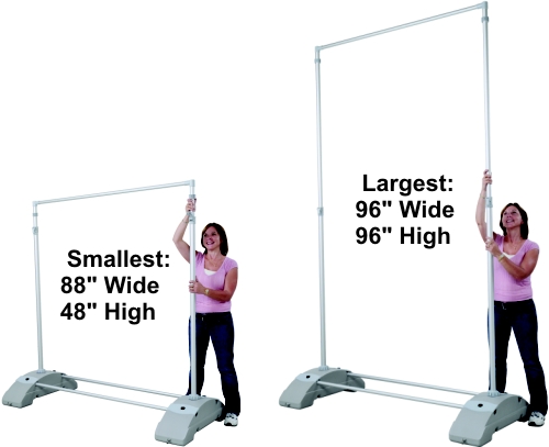 Quicksilver Outdoor Banner Frame